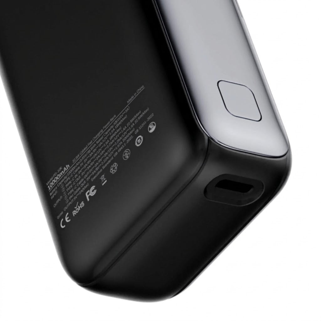 Faster PD-10K Power Flex Power Bank – 10000mAh, 22.5W Max Charging, Built-in Cables