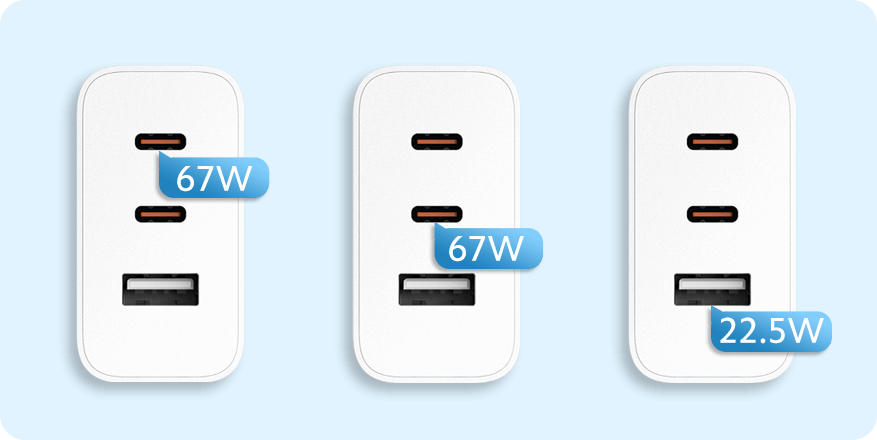 Xiaomi 67W GaN Charger 2C1A