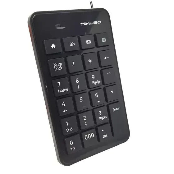 Mikuso KB-047U 23 Keys Numeric Keypad Wired USB Mini Numerical Keyboard - dynsol