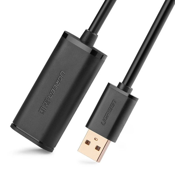 Ugreen Active Cable USB 2.0 Extension Cable 480 Mbps 5M Black (US121 10319)