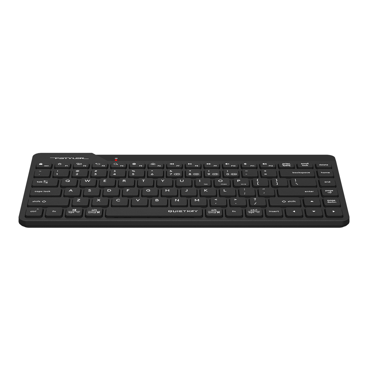 A4Tech FBK22-AS Black Mini Fstyler BT & 2.4GHz Keyboard