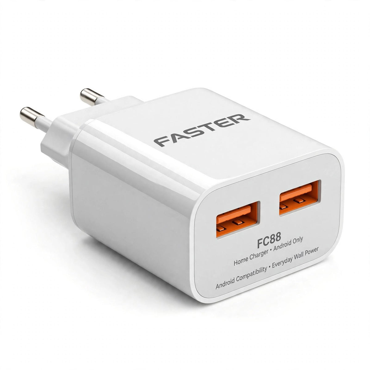 Faster FC88 Home Charger for Android – Android Compatibility, Everyday Wall Power