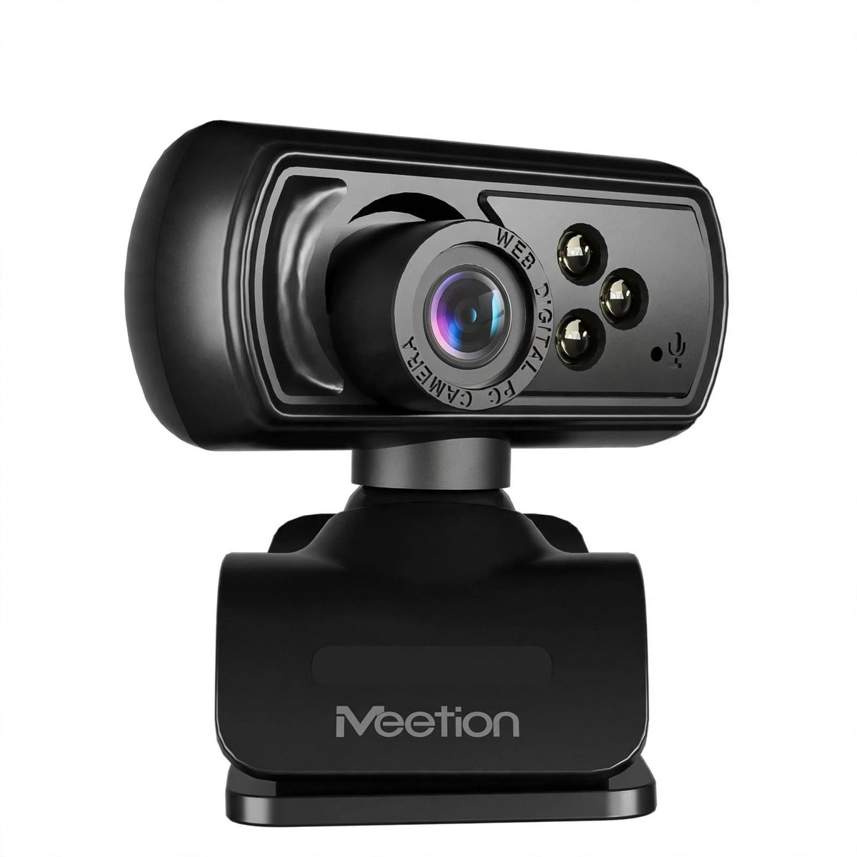 Meetion MT-CAM500 USB Webcam with Wired Connection, Desk Video & PC Setup