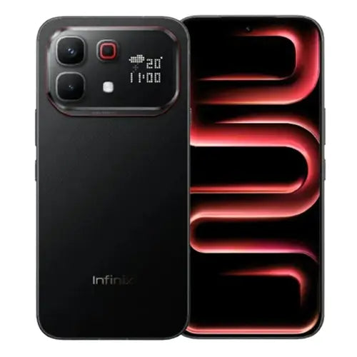 Infinix Note 60 Pro 8GB 256GB Torino Black color variant featuring AMOLED display and elegant rear camera module design
