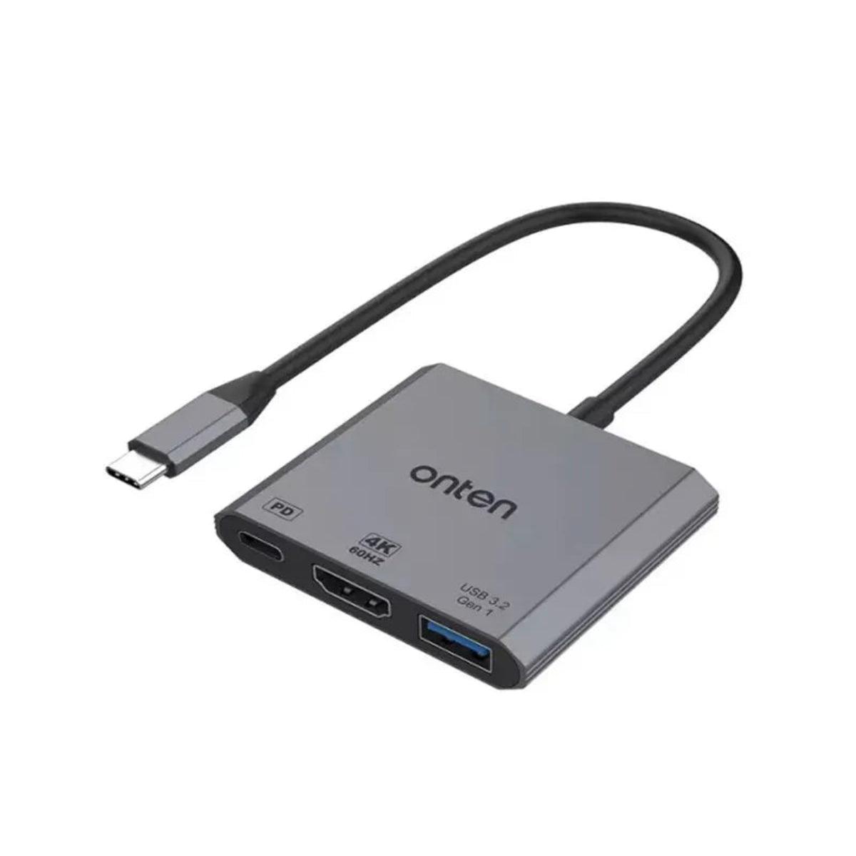 Onten UC301 3 IN 1 USB-C TO HDMI 4K 60HZ Adapter