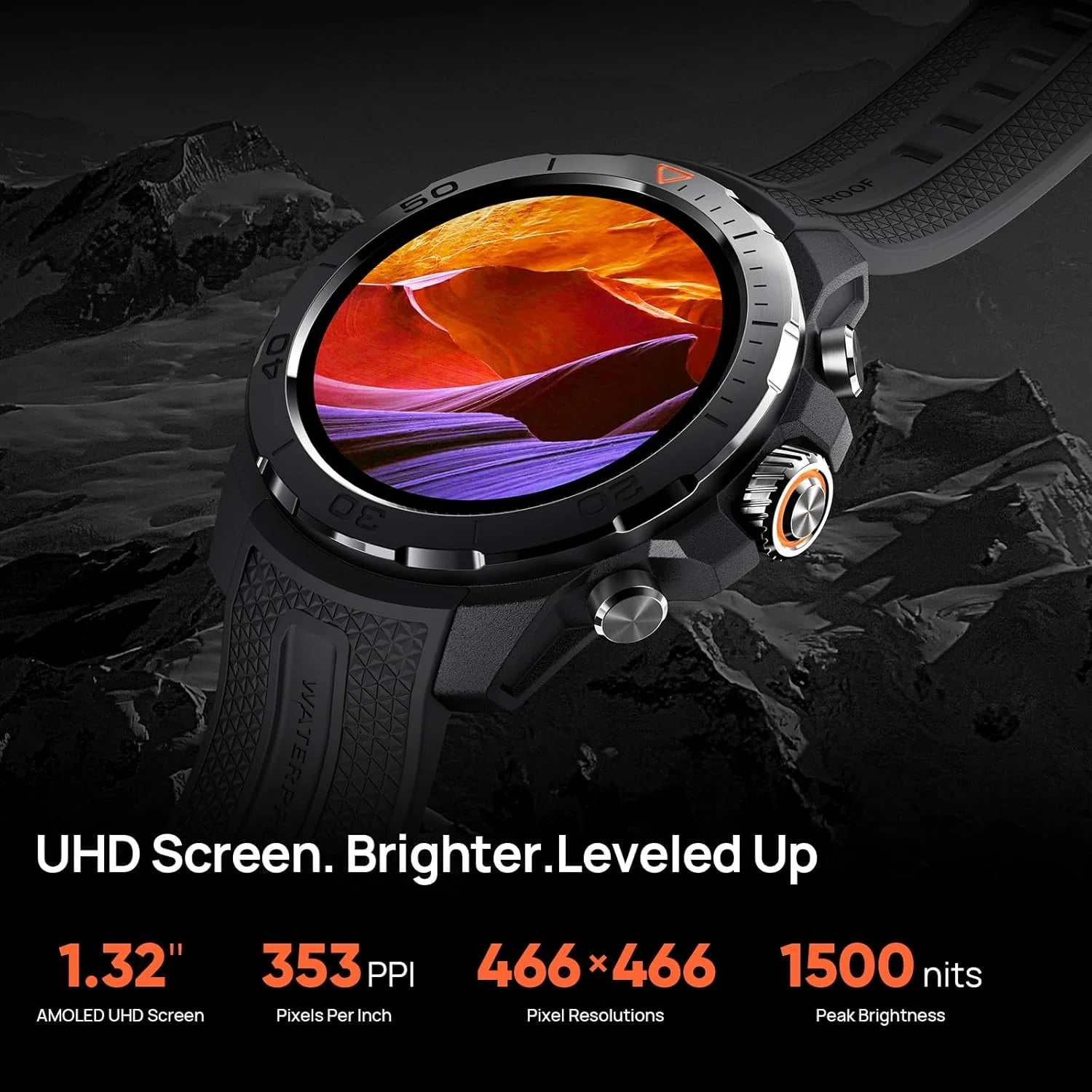 Mibro GS Explorer GPS Smart Watch Amoled Display & Upto 20 Days Battery life