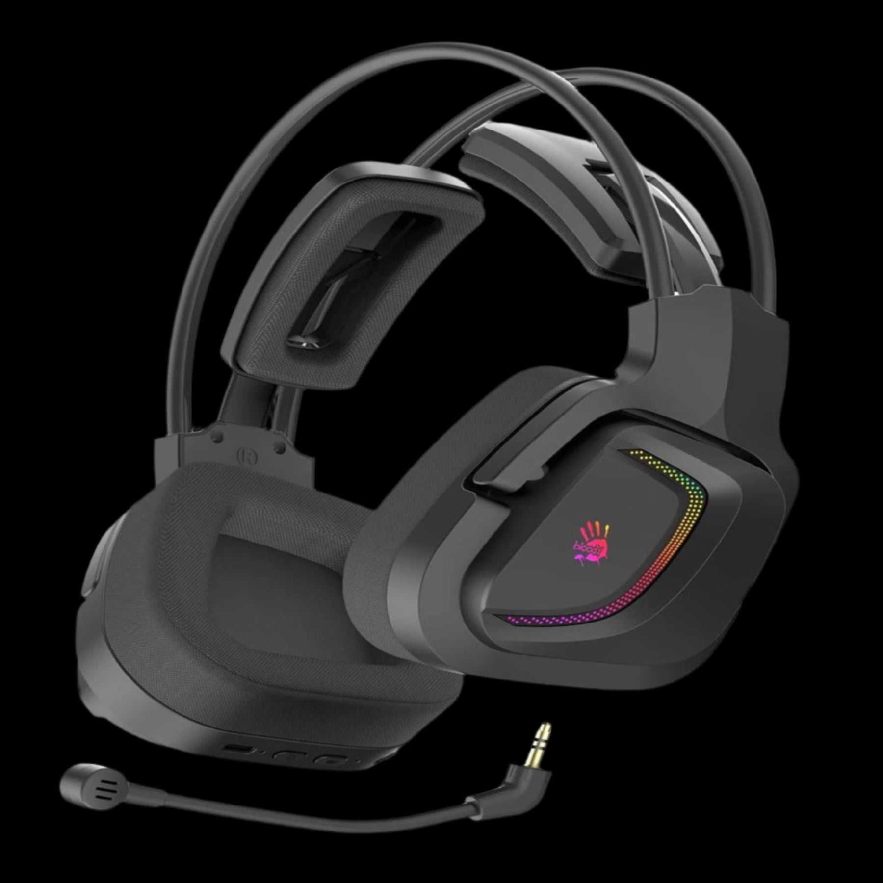 A4Tech MR575 Black RGB AIO 2.4G+BT Bloody Wireless Headset