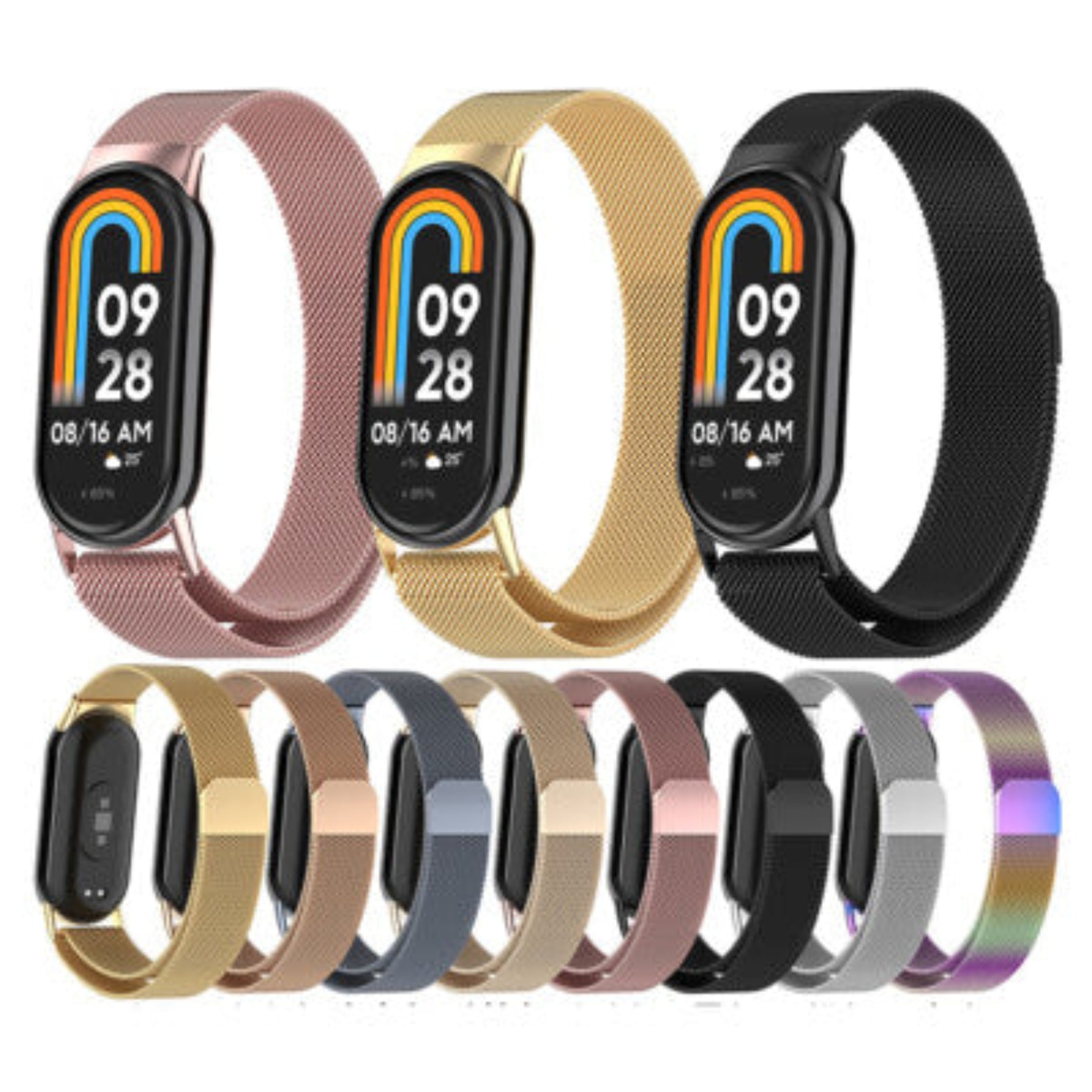 Mi Band 8/9/10 Magnetic Chain Strap