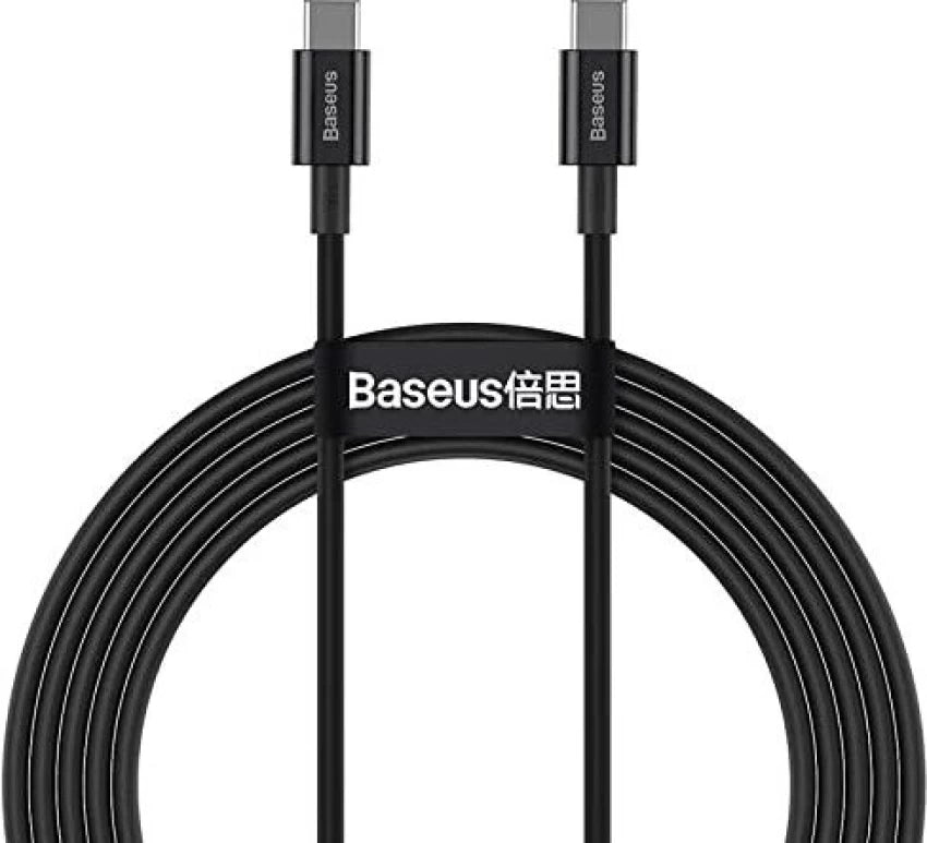 Baseus Dynamic Series 100W Fast Braided Charging Data Cable Type-C to Type-C -1M
