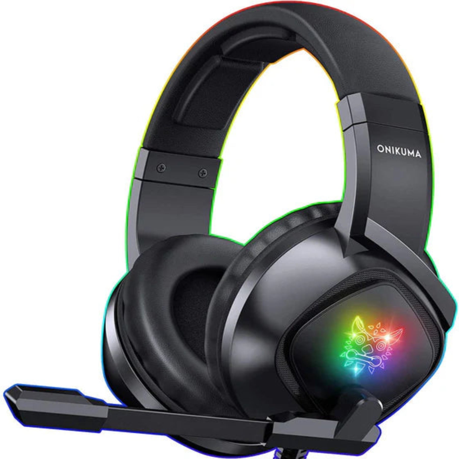 ONIKUMA K19 Professional Gaming Headphone with RGB LED Backlight
