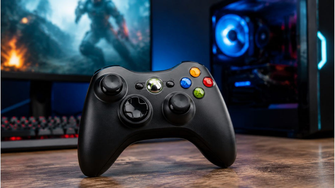 Xbox 360 Controller for PC: Classic Wired & Wireless Gamepad for Gaming