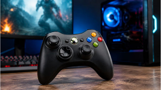 Xbox 360 Controller for PC: Classic Wired & Wireless Gamepad for Gaming