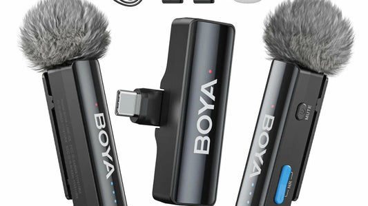 Lavalier & Clip-On Microphones in Pakistan: BOYA & Maono 