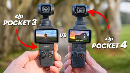 DJI Osmo Pocket 3 vs Pocket 4 Comparison: Worth It?