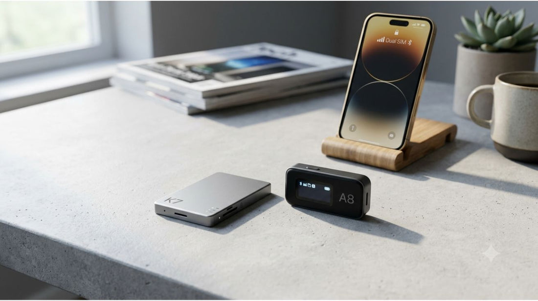 IKOS A8 vs K7 Dual-SIM Adapter for Non-PTA iPhones