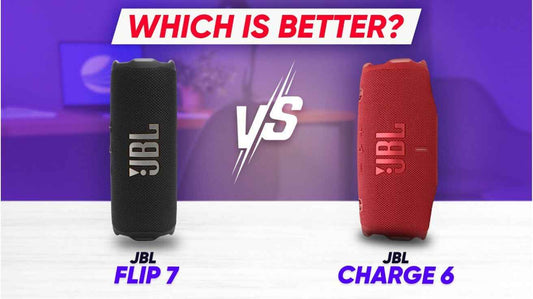 JBL Flip 7 vs Charge 6