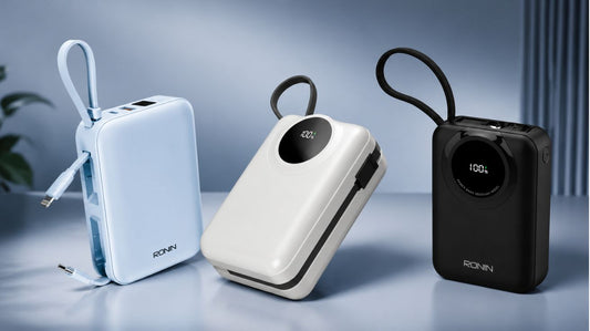 Ronin Power Bank Comparison: Zapster vs Megawatt vs Aqua Which Power Bank Is Best?