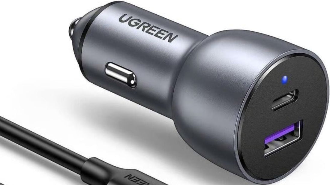 UGREEN Car Chargers Compared: Dual 24W vs Dual Port 52.5W
