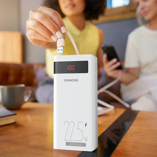 ROMOSS Sense 8PF Power Bank (22.5W, 30,000mAh) – Best Price in Pakistan | dynsol.pk - dynsol