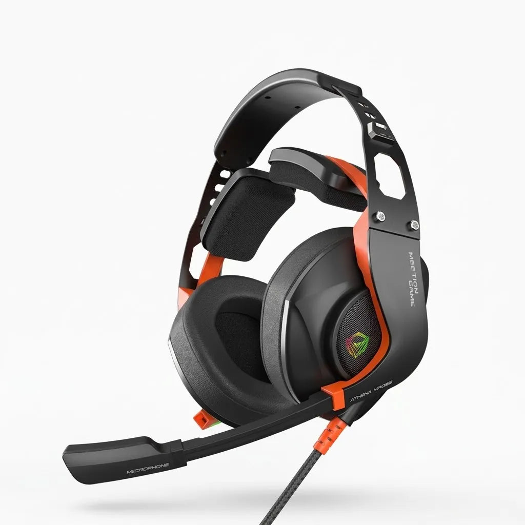 MEETION MT-HP021 Gaming Headset – 50mm speakers, Adjustable headband