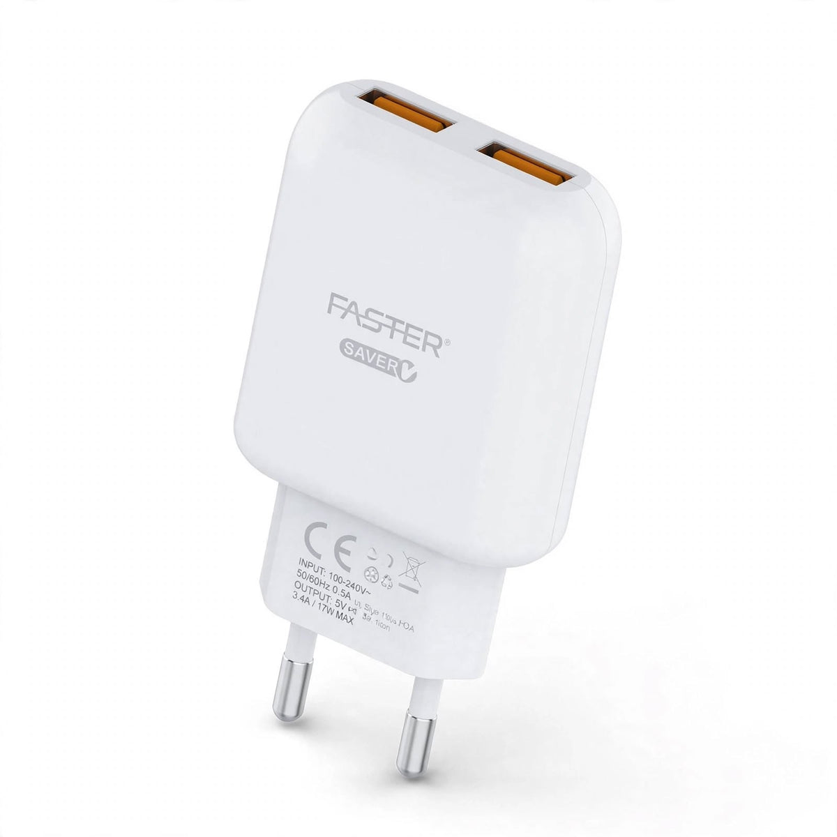 Faster FAC 902 Home Charger Type-C – USB-C Compatibility, Everyday Wall Charging