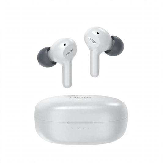 Faster Saver S50 | Wireless Audio, White Finish & Portable Design