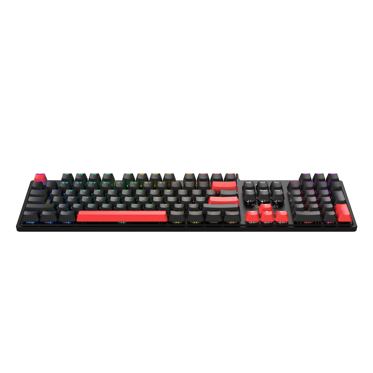 A4Tech S520N Fire Black RGB Backlit Gaming Keyboard