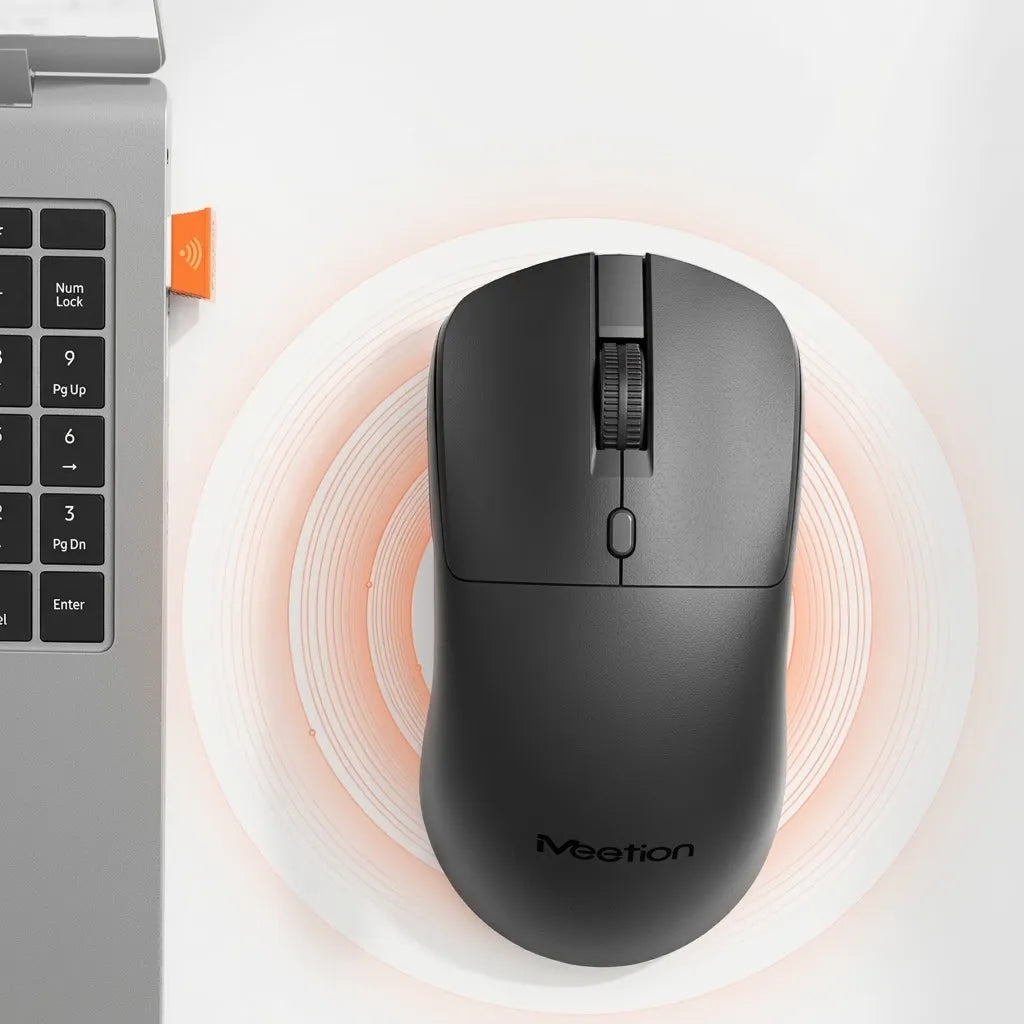 Meetion MT-R546 Wireless Office Mouse with Silent Clicks, Adjustable DPI & 2.4GHz Link
