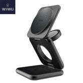 WiWU Wi-W035 Kevlar 3 in 1 Wireless Charger