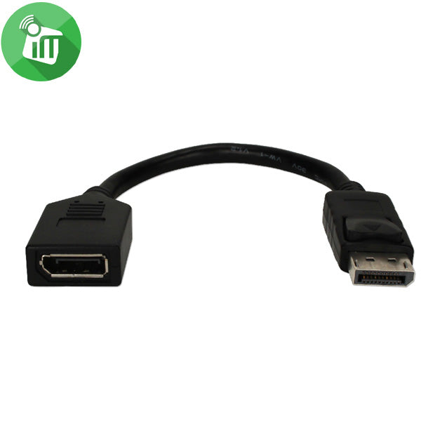 Onten DP106 DisplayPort Male to DisplayPort Female Extension Cable (0.3M)