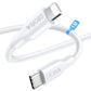 1HORA CAB258 Data Cable Type-C To Lightning 3A 1M - dynsol