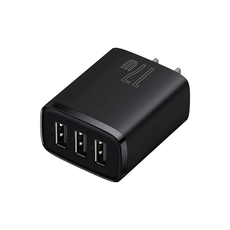 Baseus Compact Charger 3U 17W CN