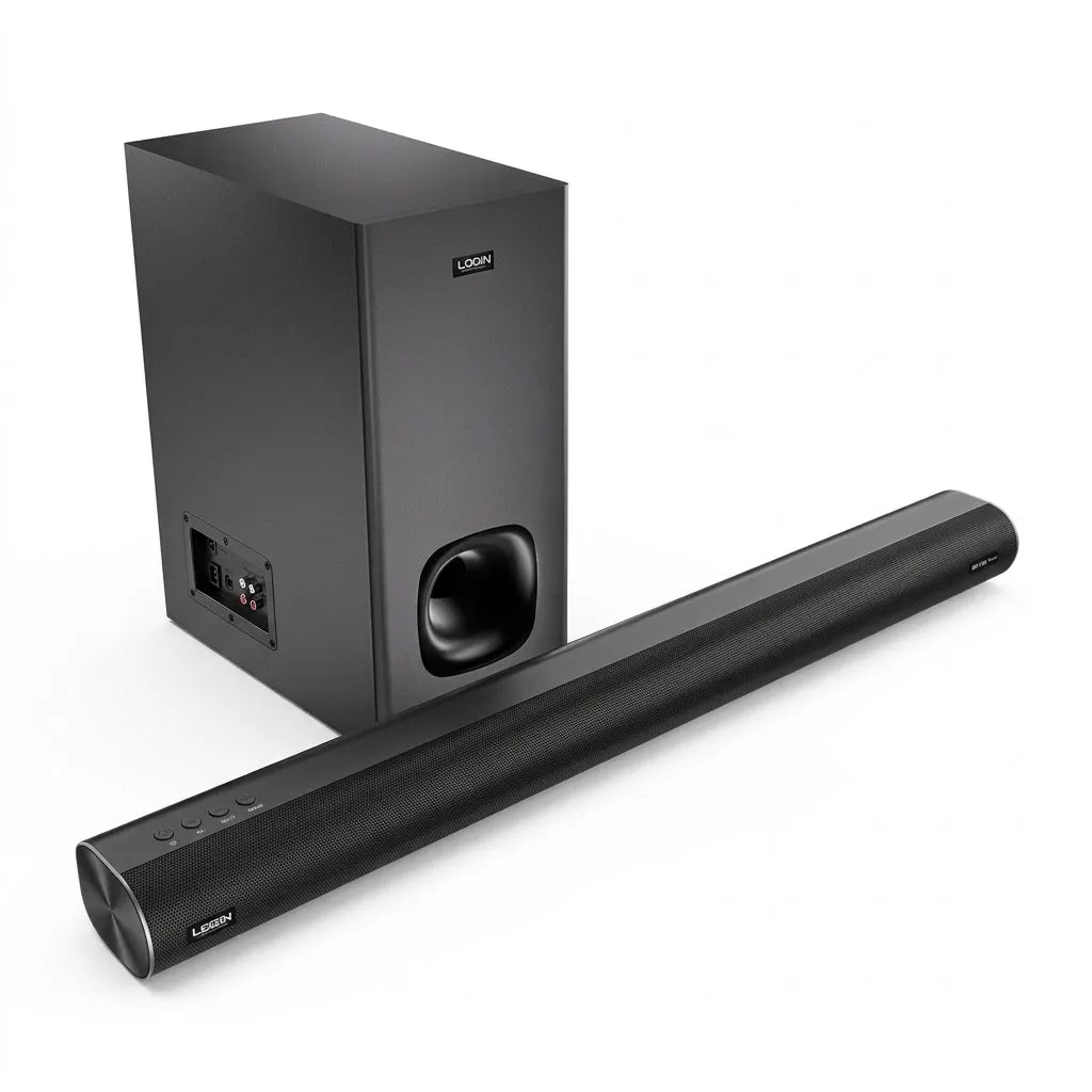 Login L-278 Avantis Home Theater System – 2.1 Channels, Dolby Audio & 220W RMS