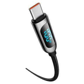 Baseus Display Fast Charging Data Cable USB-C Type-C To Type-C 100W 1M