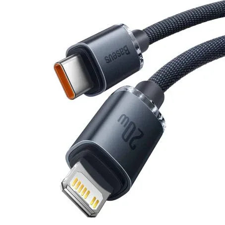 Baseus Crystal Shine Series Fast Charging Data Cable Type-C to iPhone 20W 1.2M - dynsol