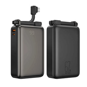 WiWU P012 tank series Digital Display Power bank 20,000mAH 67W