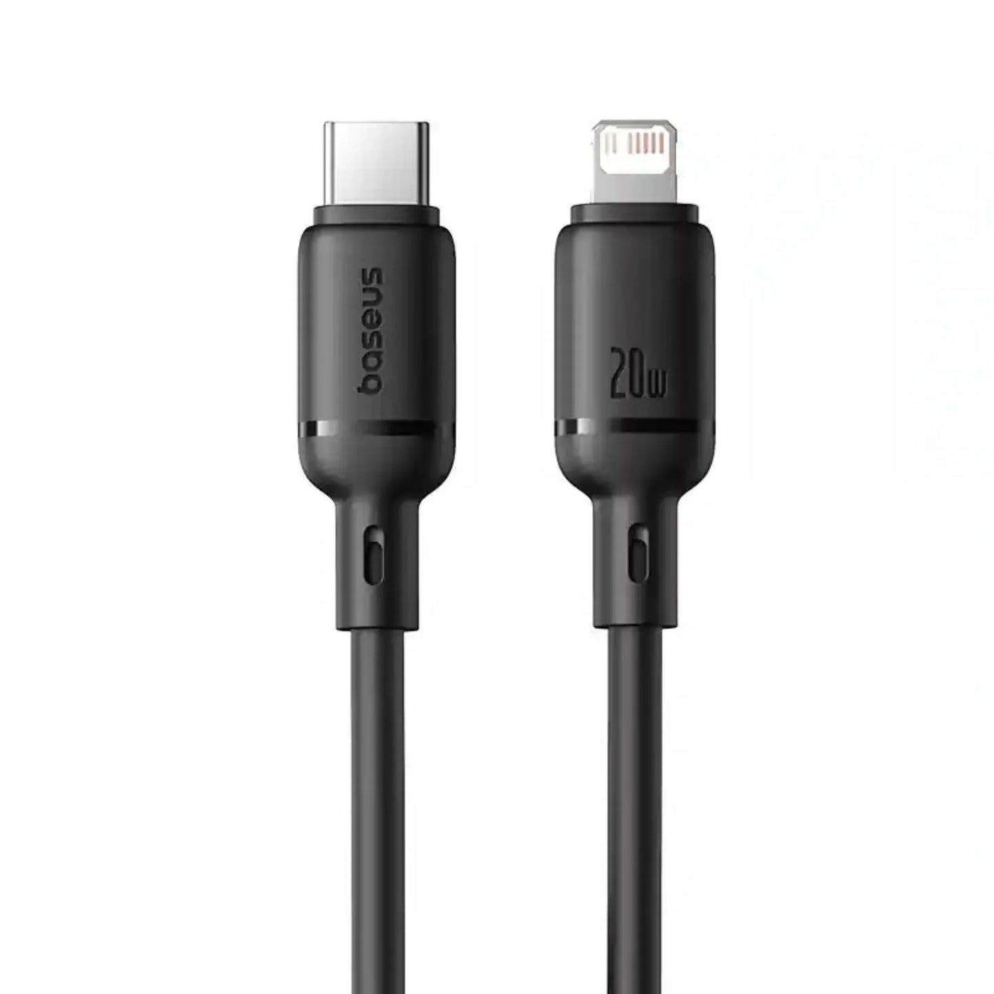 BASEUS Silky Series Fast Charging Cable Type-C to iP – 20W (1M / 2M) - dynsol