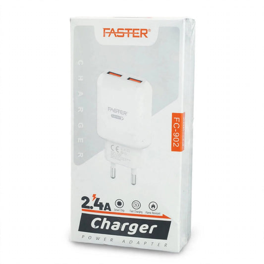 Faster FAC 902 Home Charger Micro – Micro-USB Compatibility, Everyday Charging