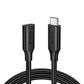 Ugreen 10387 USB C To USB C Female 3.1 Gen 2 Extension Cable 1M