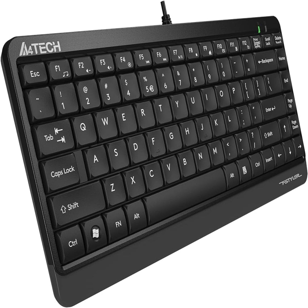 Tech Com Keyboard A4Tech FK11 Fstyler Sleek Multimedia Compact Keyboard – dynsol