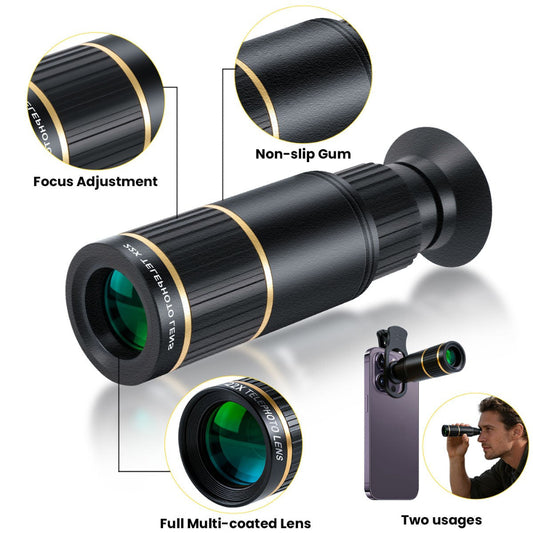 22X Telephoto Telescope, Universal 4K HD Phone Telephoto Lens Price in Pakistan | dynsol.pk