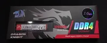 Redragon RR550 DDR4 RAM 8GB 3200MHz﻿ Dragon Kinght - dynsol