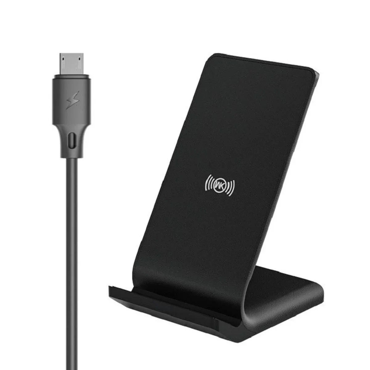 Wekome WP-U84 10W Dual Coil Wireless Charger Fast Charging Pad Stand - dynsol