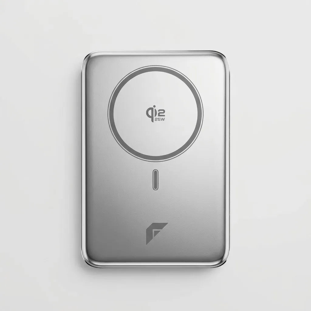 Faster PM-10K Power Mag Power Bank – 10000mAh, 45W USB-C, Magnetic Wireless Charging