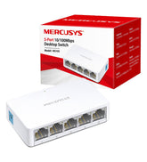 Mercusys MS105 5-Port 10/100Mbps Desktop Switch