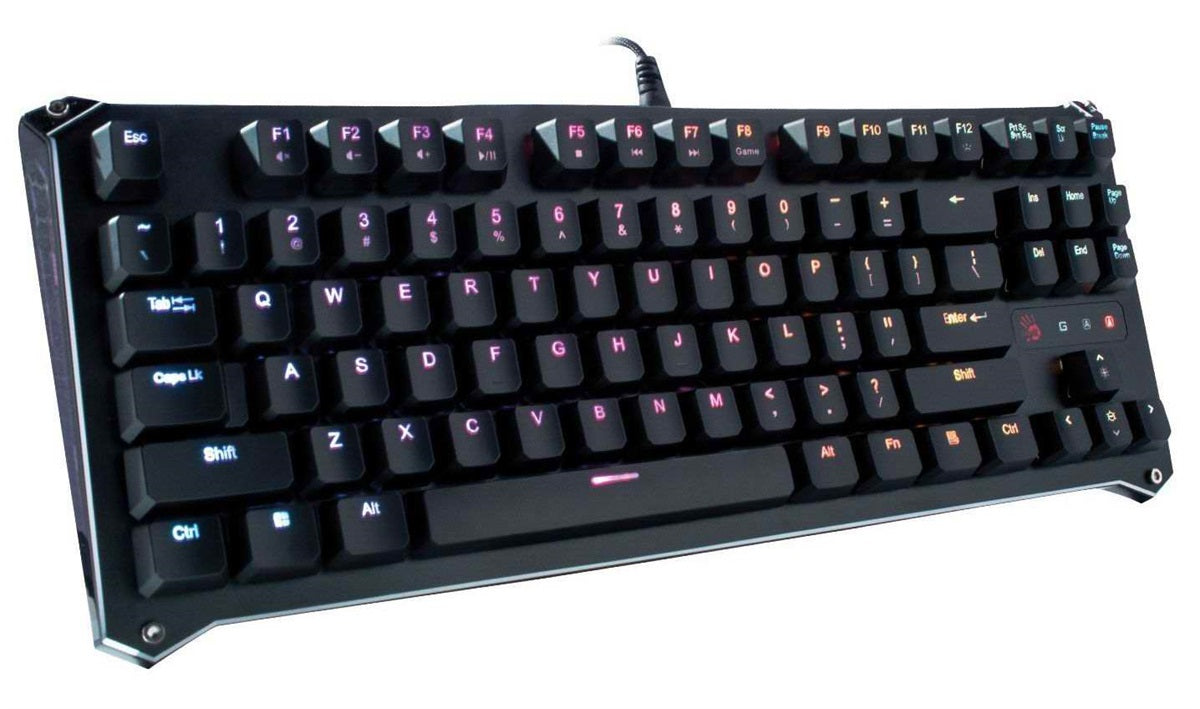 Bloody B930 Ergonomic TENKEYLESS Light Strike Optical Gaming Keyboard
