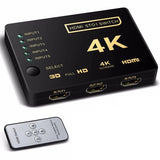 HD Hub 4K – 5-in-1 HDMI Switch Hub Price in Pakistan | Dynsol