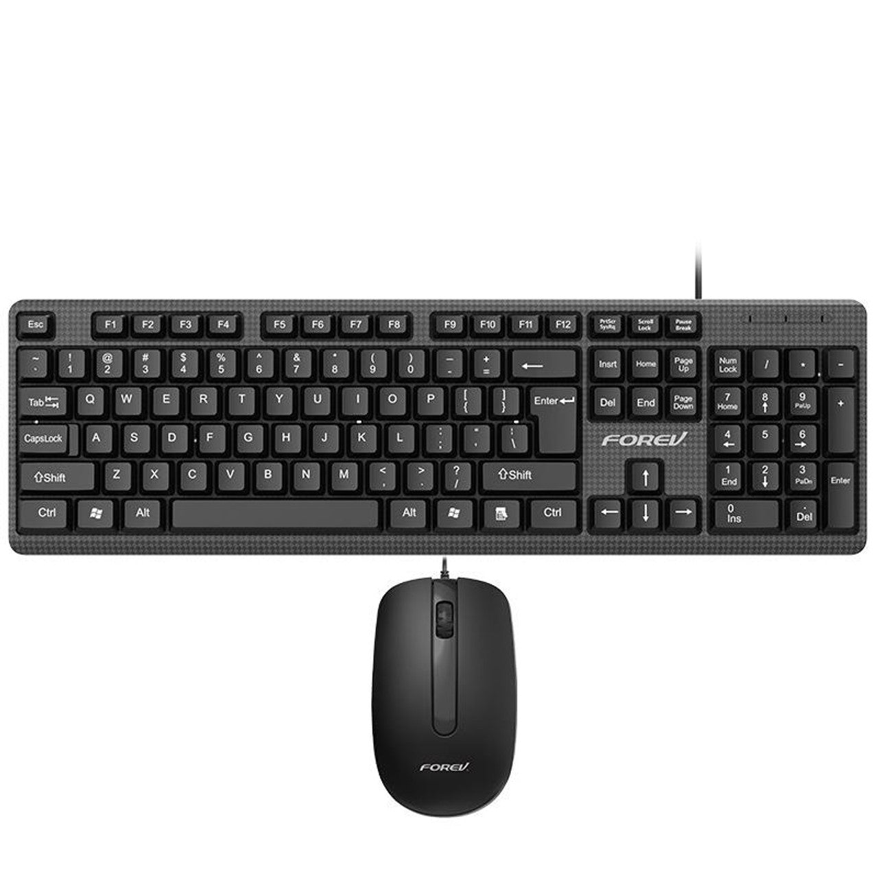 FOREV FV68 USB Wired Keyboard and Mouse Combo