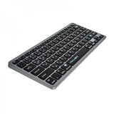 Mikuso KB-BW05 Bluetooth Super Thin Slim 78 Keys Mini Keyboard – Compact &amp; Stylish - dynsol