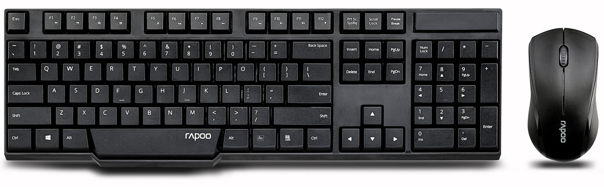 Rapoo 1830 Wireless Keyboard and Mouse Combo